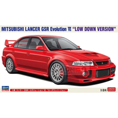 1:24 HASEGAWA Mitsubishi Lancer Gsr Evolution Vi Kit HA20803
