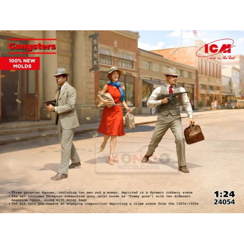1:24 ICM Gangsters Kit ICM24054