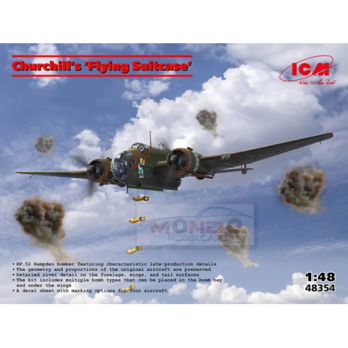 1:48 ICM Churchill'S Flying Suitcase Kit ICM48354