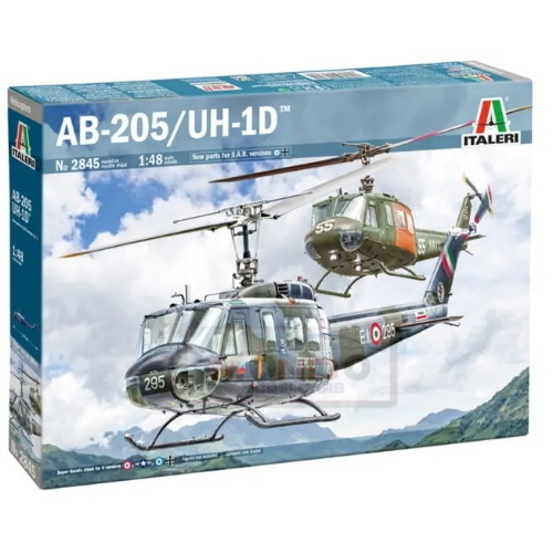 1:48 ITALERI Ab.205 / Uh-1D "Sar" Kit IT2845