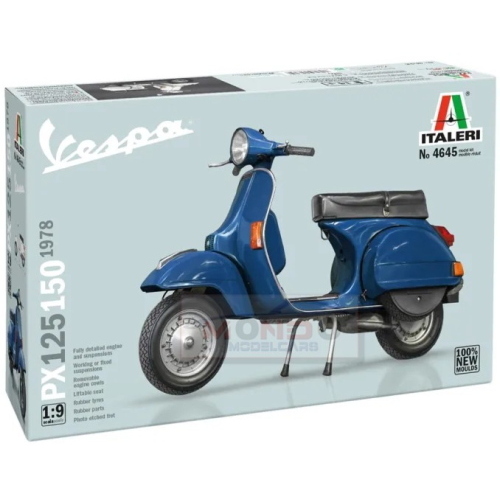 1:9 ITALERI Vespa Px 125/150 1978 Kit IT4645