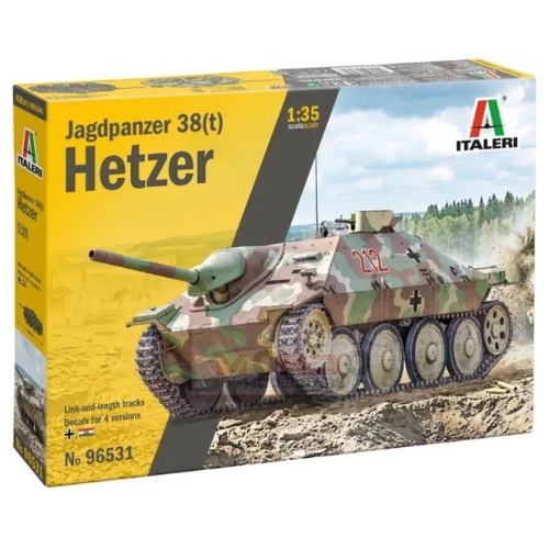 1:35 ITALERI Jagdpanzer 38(T) Hetzer Kit IT96531