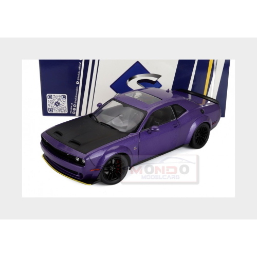 1:18 SOLIDO Dodge Challenger Srt Hellcat 2020 Blue Purple SL1805714