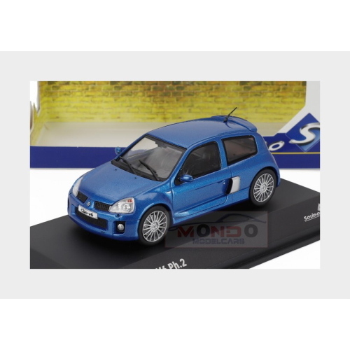 1:43 SOLIDO Renault Clio Sport V6 Phase Ii 2003 Blue SL4318101