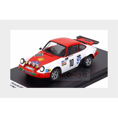 1:43 TROFEU Porsche 911 Carrera Rs Coupe (Night Version) #10 Rally Acropolis 1979 Achim Warmbold Horst Rausch Red White TRFDSN389