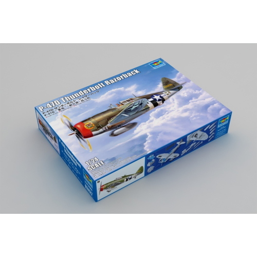 1:24 TRUMPETER KIT P-47D Thunderbolt Razorback TR02427