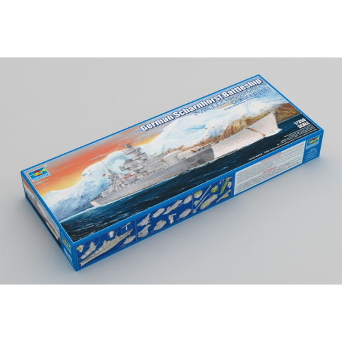 1:350 TRUMPETER KIT German Scharnhorst Battleship TR05361