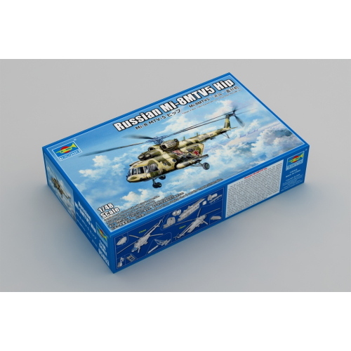 1:48 TRUMPETER KIT Russian Mi-8Mtv5 Hip TR05853
