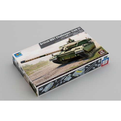 1:35 TRUMPETER KIT British Mbt Challenger-1 Mk.3 TR09611