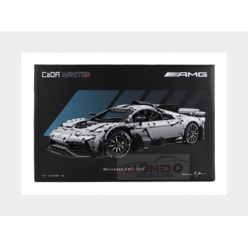 1:8 CADA Mercedes Benz Amg Projecty One 3295 Pcs Grey Black DBLC61503W