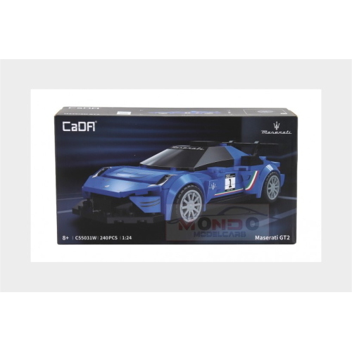 1:24 CADA Maserati Mc20 Gt2 #1 2023 240 Pcs Blue Black DBLC55031W