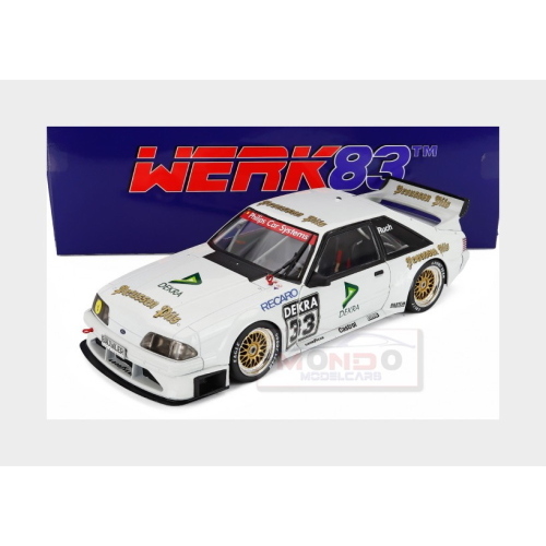 1:18 WERK83 Ford Usa Mustang 5.0 Gt Team Ruch Motorsport #33 Dtm 1993 Gerd Ruch White W1802407