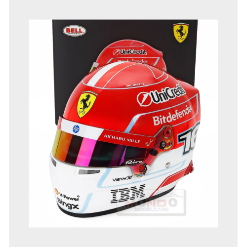 1:2 MINI HELMET Bell Helmet Charles Leclerc 2026 F1 Sf-26 Team Ferrari Hp #16 Red White MH4100535