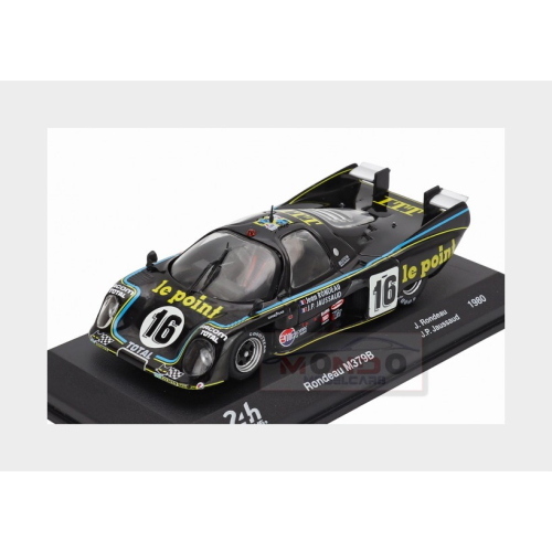 1:43 EDICOLA Rondeau M397B 3.0L V8 Team Jean Rondeau #16 Winner 24H Le Mans 1980 Jean Rondeau Jean Pierre Jaussaud Black MW1ALA0094