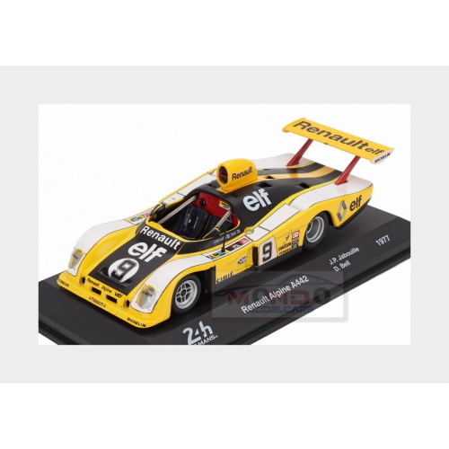 1:43 EDICOLA Renault Alpine A442 V8 Twin Turbo Team Equipe Renault Elf #9 24H Le Mans 1977 Jean Pierre Jabouille Derek Bell Yellow White Black MW1ALA0096