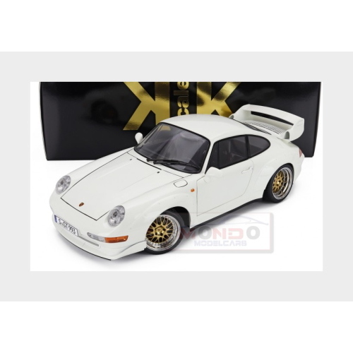 1:12 KK SCALE Porsche 911 993 Gt2 With Bbs Rims 1996 White KKDC120284B
