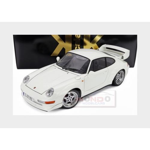 1:12 KK SCALE Porsche 911 993 Gt2 With Speedline Rims 1996 White KKDC120284S