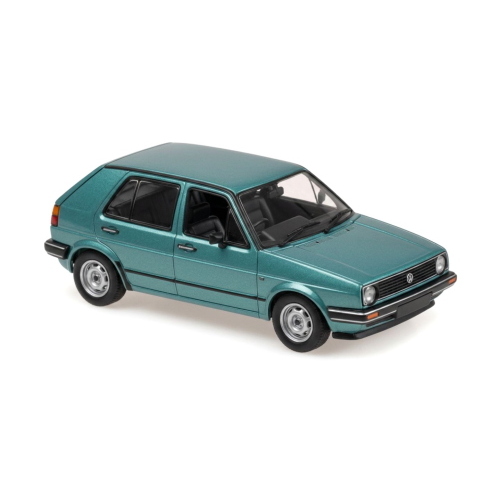 1:43 MINICHAMPS Volkswagen Golf Ii (4-Door) Turquoise 1985 940054191