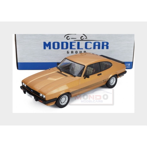 1:18 MCG Ford England Capri Mkiii Coupe 1978 Gold MCG18399