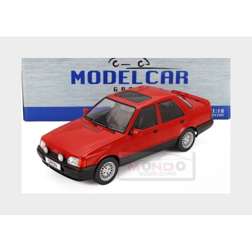 1:18 MCG Ford England Orion Mkii 1600E 1986 Red Black MCG18488