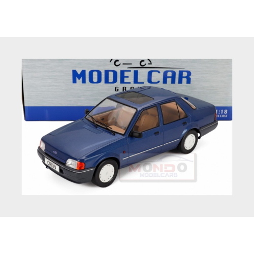 1:18 MCG Ford England Orion Mkii 1.6I 1986 Dark Blue MCG18490