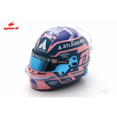 1:5 SPARK Bell Helmet Casco Helmet F1 Alex Albon Team Atlassian Williams Racing #23 Season 2025 5HF190