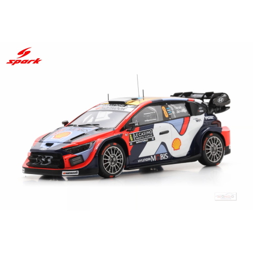1:43 SPARK Hyundai I20 #Rally1 Team Shell Mobis Wrt #8 5Th Rally Montecarlo 2025 Ott Tanak Martin Jarveoja S6908