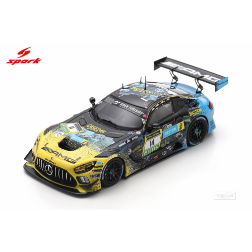 1:43 SPARK Mercedes Benz Amg Gt3 Evo Team Getspeed #14 24H Nurburgring 2025 Maro Engel Maxime Martin Fabian Schiller Luca Stolz SG1005