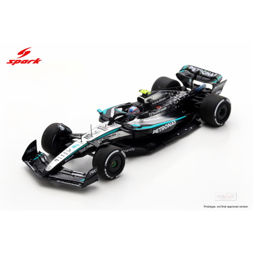 1:43 SPARK Mercedes Gp F1 W16 Team Amg Petronas Motorsport #12 4Th Azerbaijan Gp 2025 Andrea Kimi Antonelli S9632