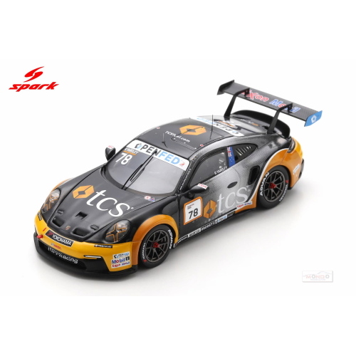 1:43 SPARK Porsche 911 992 Gt3 #78 Porsche Deluxe Carrera Cup North America Champion 2025 Ryan Yardley US460
