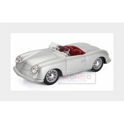 1:43 EDICOLA Porsche 356 Roadster Spider 1948 Silver ABPOR902