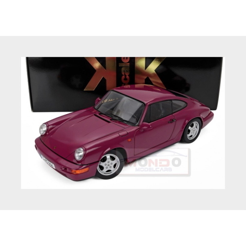 1:12 KK SCALE Porsche 911 964 Rs With Cup Rims 1992 Ruby Red KKDC120246C
