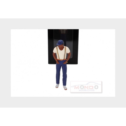 1:18 KK SCALE Figures Theodore Calvin (T.C.) Standing For Volkswagen T3 Minibus Multivan Island Hoppers 1987 Various KKFIG055