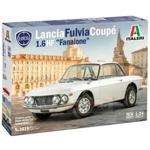 1:24 ITALERI Lancia Fulvia Coupé 1.6 Hf Fanalone Kit IT3619