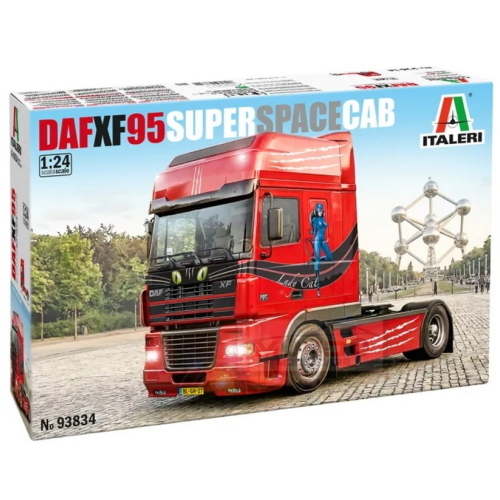 1:24 ITALERI Daf Xf 95 Super Space Cab Kit IT93834