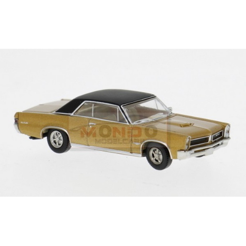 1:87 BREKINA PLAST Pontiac Gto Coupe Gold/Black 1965 BRE18104
