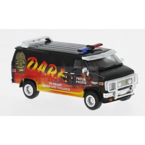 1:87 BREKINA PLAST Chevrolet C20 1983 D.A.R.E. BRE18258