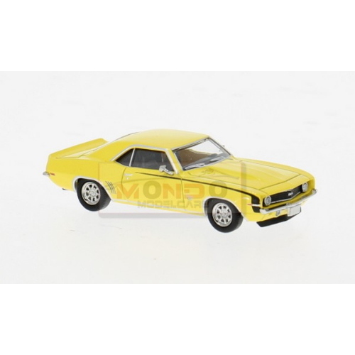 1:87 BREKINA PLAST Chevrolet Camaro Yellow 1969 BRE18377