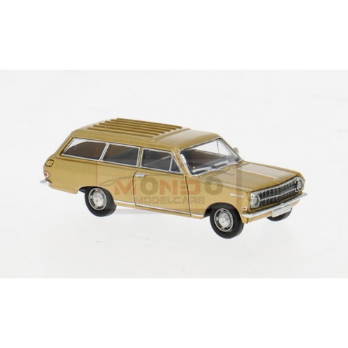 1:87 BREKINA PLAST Opel Rekord A Caravan Gold 1963 BRE20473