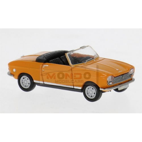 1:87 BREKINA PLAST Peugeot 204 Cabriolet Orange 1967 BRE29181