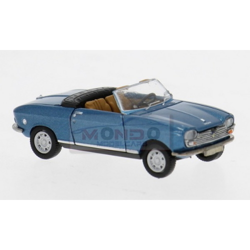 1:87 BREKINA PLAST Peugeot 204 Cabriolet Blue 1967 BRE29182