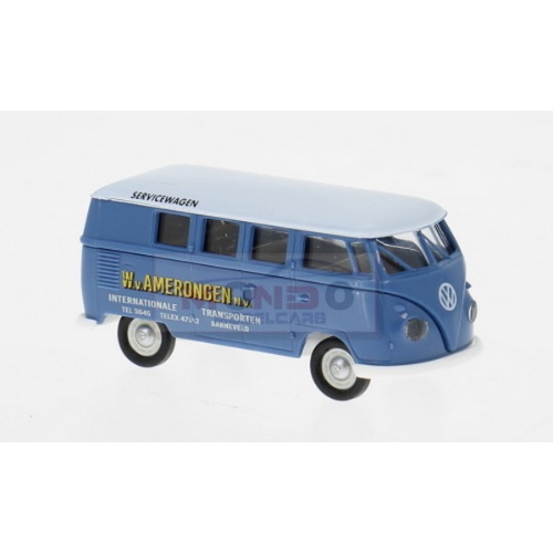 1:87 BREKINA PLAST Vw T1B Kombi 1960 Van Amerongen BRE31640