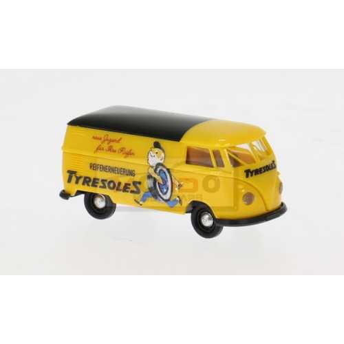 1:87 BREKINA PLAST Vw T1B Kasten 1960 Tyresoles BRE32314