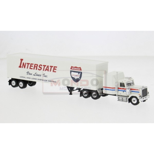 1:87 BREKINA PLAST Chevrolet Bison Ko-Sz 1980 Interstate Moving BRE85787