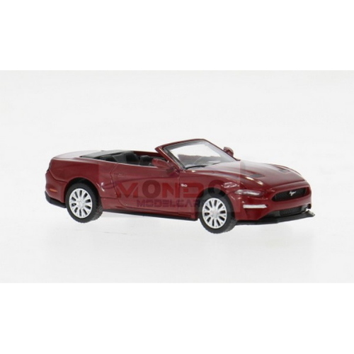 1:87 PREMIUM CLASSIXXS Ford Mustang Vi Cabriolet Dark Red 2020 PCX870565