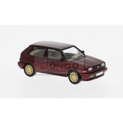 1:87 PREMIUM CLASSIXXS Vw Rallye Golf Dark Red 1989 PCX871597