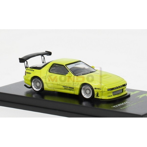 1:64 TARMAC Mazda Rx-7 (Fc3S) Pandem Yellow T64R-066-YL