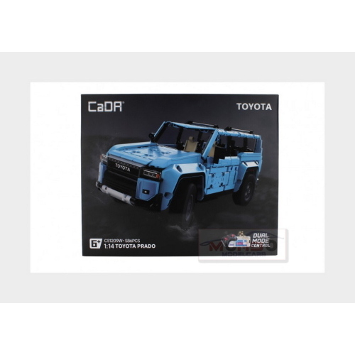 1:14 CADA Toyota Land Cruiser 2024 579 Pcs Light Blue DBLC51209W