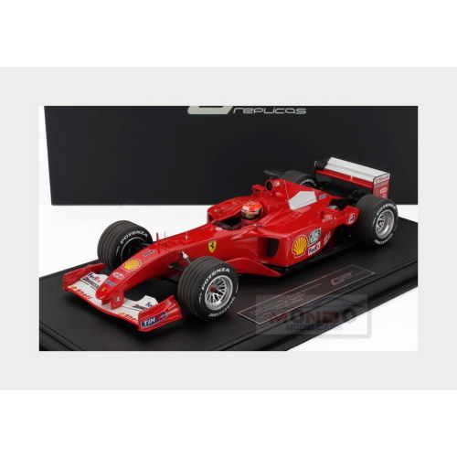 1:18 GP REPLICAS Ferrari F1 F2001 #1 World Champion Winner Belgium Spa Gp (With Pilot Driver) 2001 Michael Schumacher Red White GP168CWD