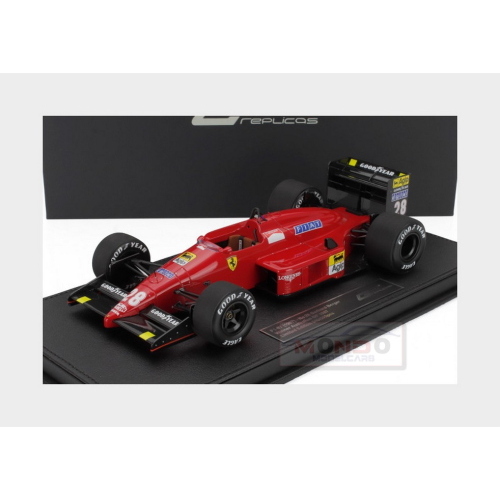 1:18 GP REPLICAS Ferrari F1 87 #28 Winner Australian Gp 1987 Gerhard Berger Red Black GP184B